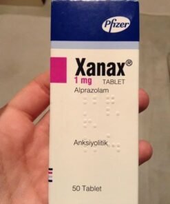 Buy Alprazolam (Xanax) 1mg x 50 tablets Online